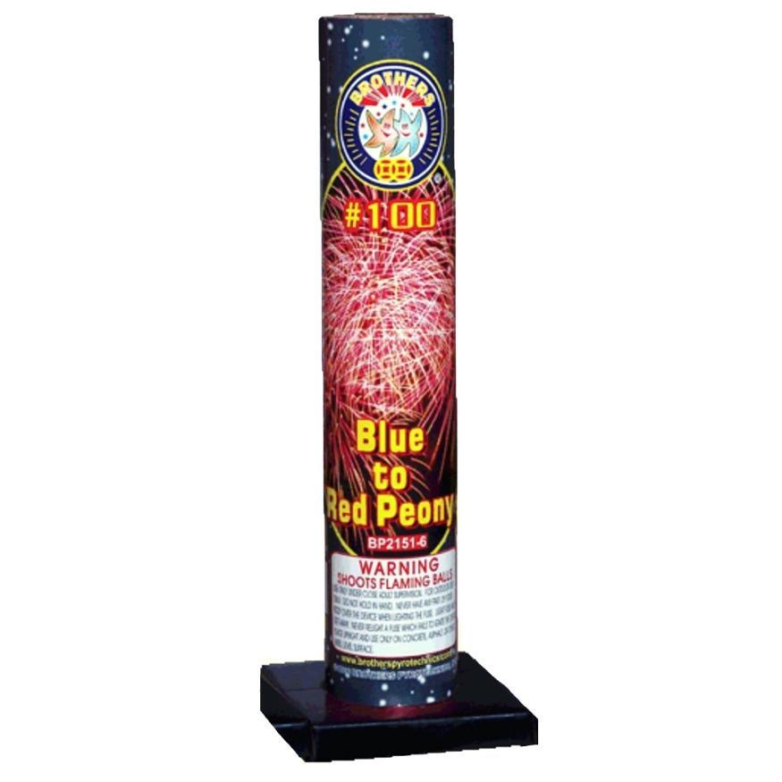 #100 Brothers Collection | Single Break Pre-Loaded Shell by Brothers Pyrotechnics -Shop Online for Large Night Shell at Elite Fireworks!