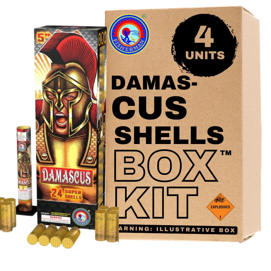 5" Damascus Shells | 24 Break Artillery Shell