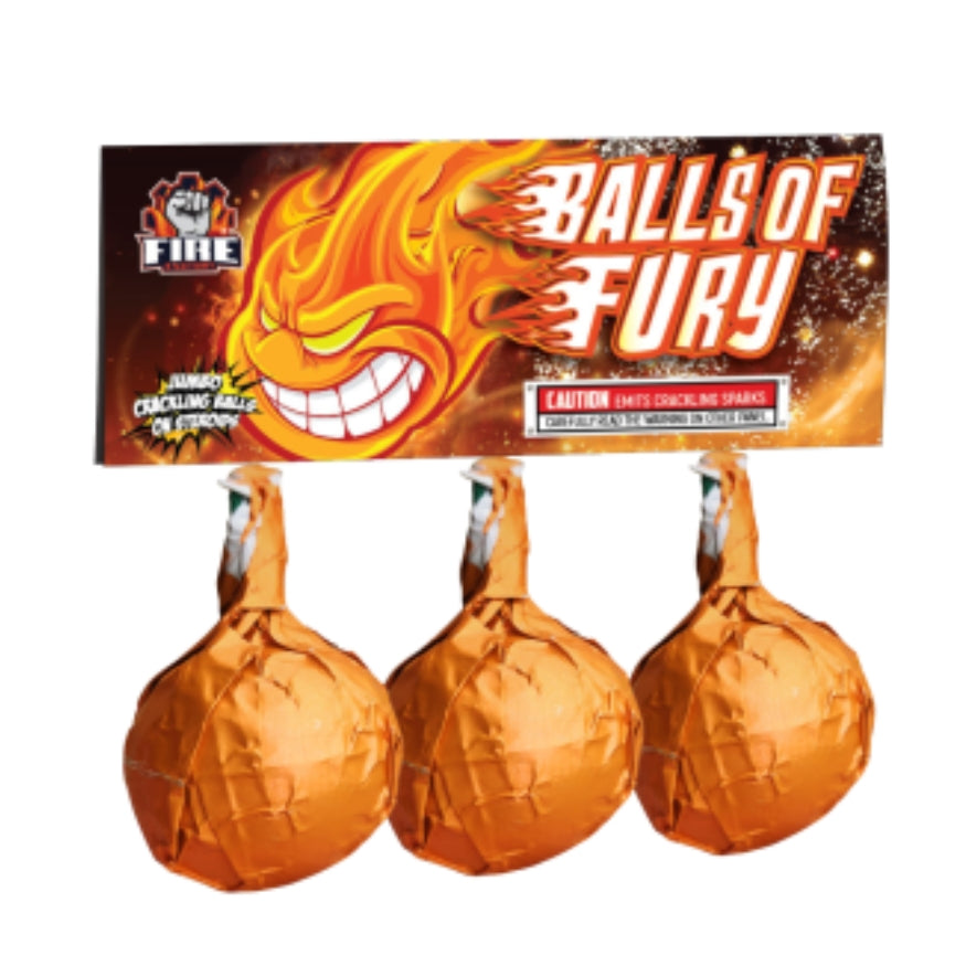 Balls of Fury | Chain Crackle Noisemaker