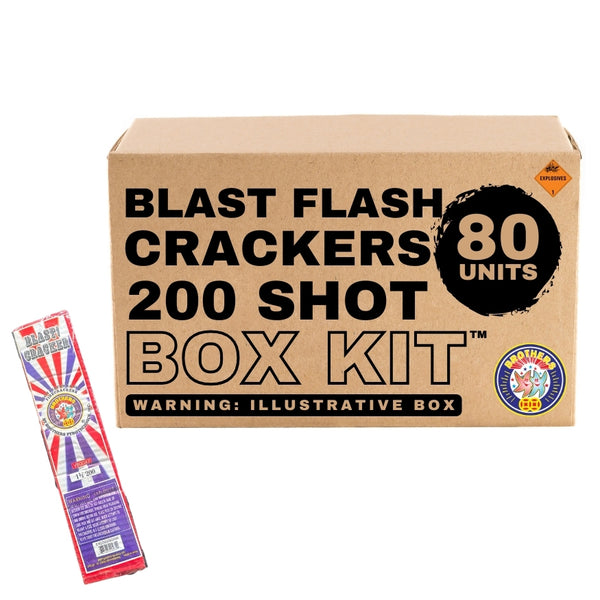 Brothers Blast Flash Crackers | 200 Shot Noisemaker