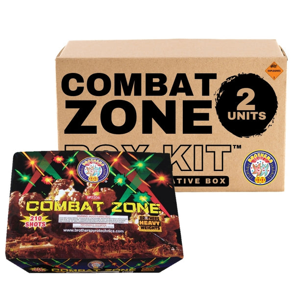 Brothers Combat Zone | 210 Shot Aerial Repeater