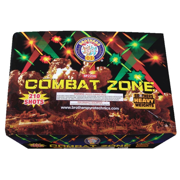 Brothers Combat Zone | 210 Shot Aerial Repeater