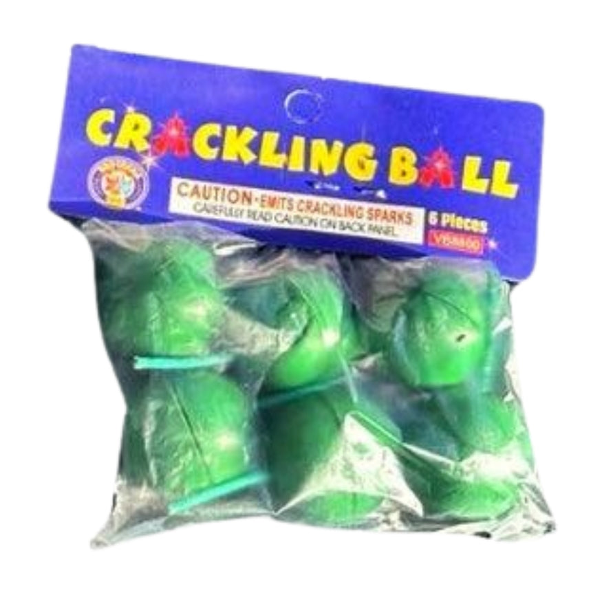 Brothers Crackling Ball | Chain Crackle Noisemaker Novelty