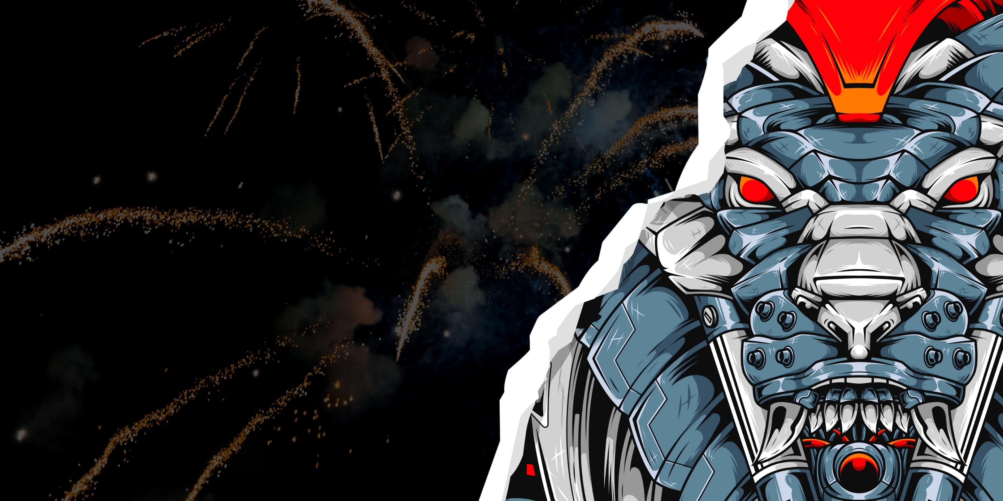 Cyborg-Mania-Cover-Banner-Lion - Elite Fireworks!