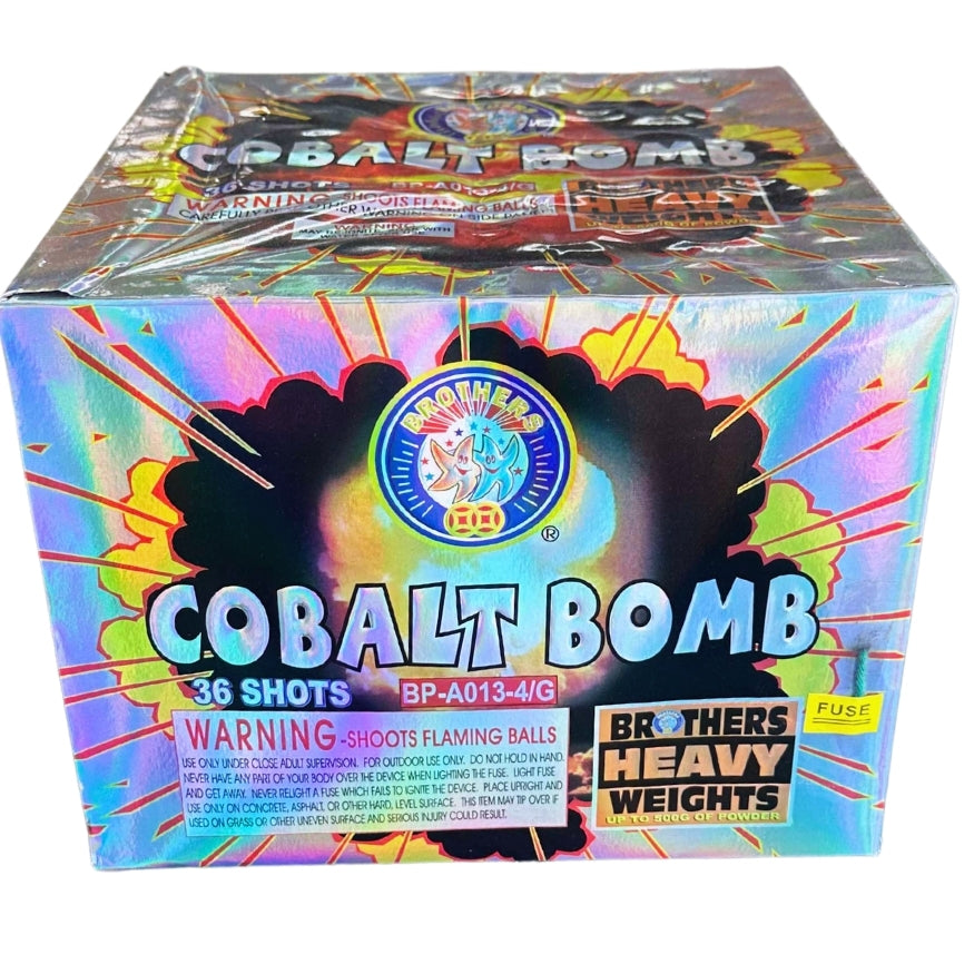 Da Big Box O' Bombs | 144 Shot Box Kit™ - Atom Bomb - Cobalt Bomb - Neutron Bomb - Hydrogen Bomb