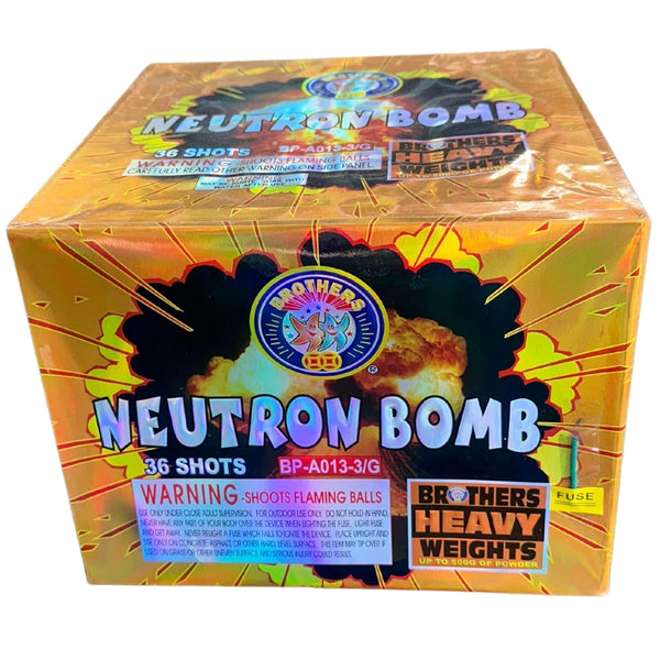 Da Big Box O' Bombs | 144 Shot Box Kit™ - Atom Bomb - Cobalt Bomb - Neutron Bomb - Hydrogen Bomb