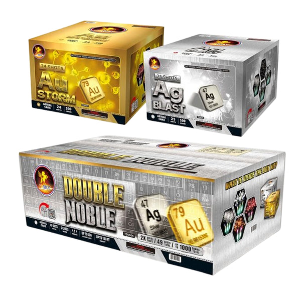 Double Noble | 49 Shot Box Kit™ - Au Storm - Ag Blast