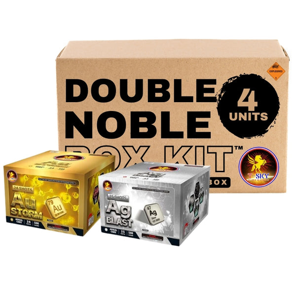 Double Noble | 49 Shot Box Kit™ - Au Storm - Ag Blast