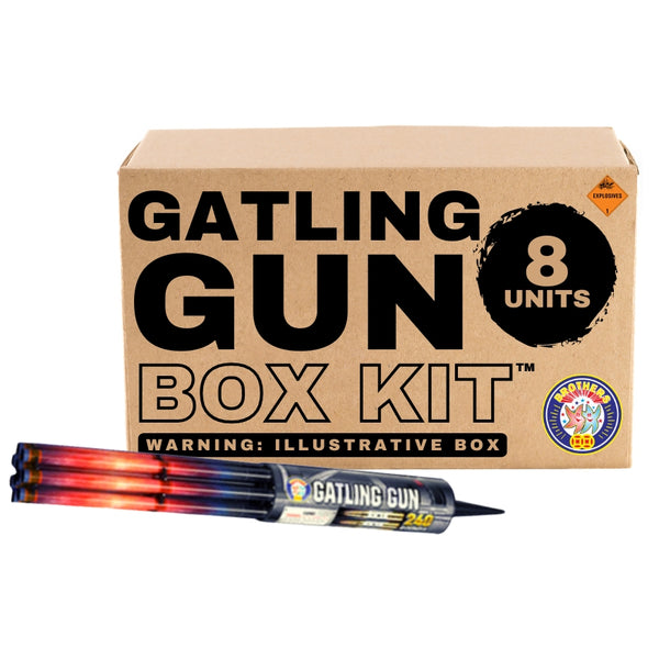 Gatling Gun | 240 Shot Barrage Candle