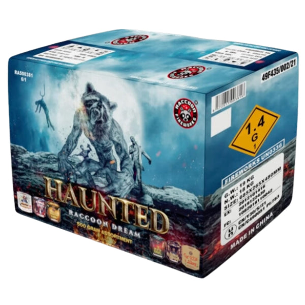 Haunted | 42 Shot Box Kit™ -  The Day After Roswell - Now You See It - Earth Shaker - Willow King - Out With A Bang - Backyard Celebration