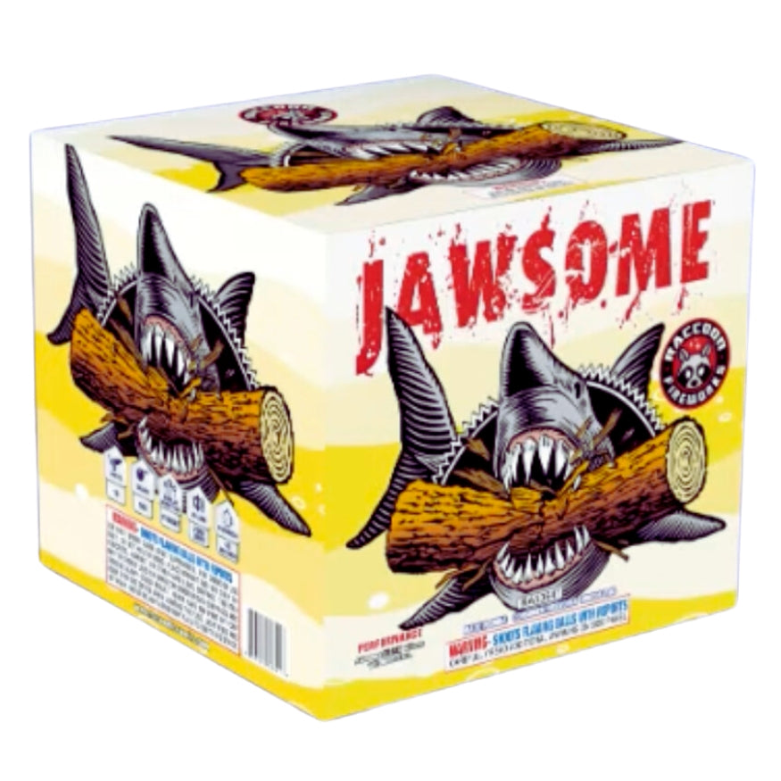 Shark Attack-Assorted Case | 43 Shot Aerial Repeater - Shark Waves - Jawsome - Shark Rider - Shark Tale