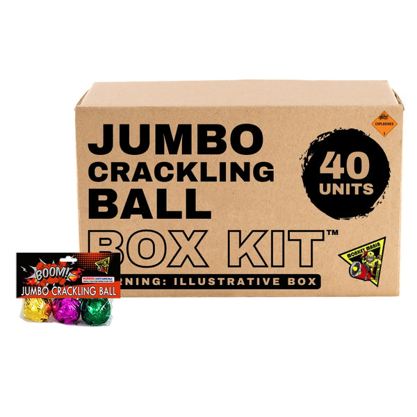 Jumbo Crackling Ball | Chain Crackle Noisemaker