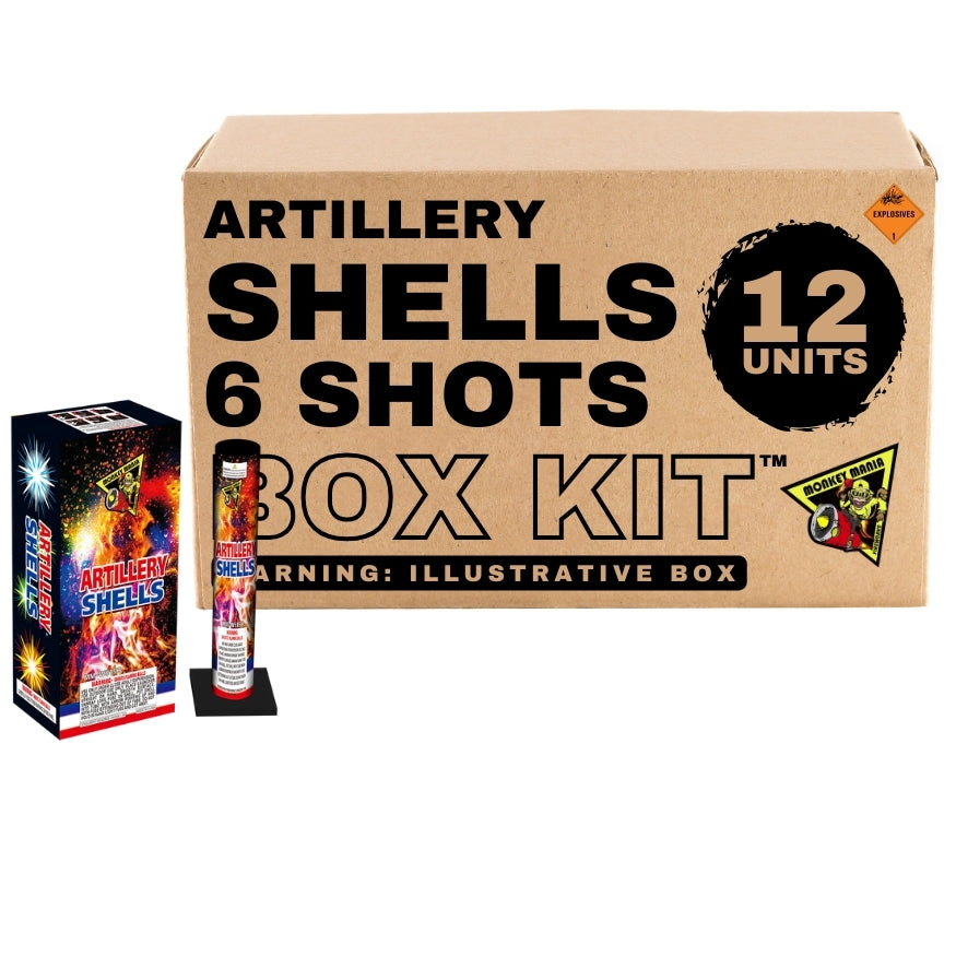 Monkey Mania Artillery Shells | 6 Break Artillery Shell