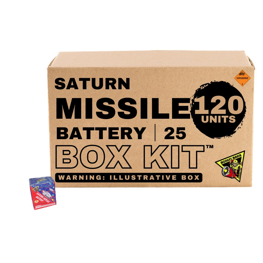 Monkey Mania Saturn Missile Battery｜25 Shot Saturn Missile