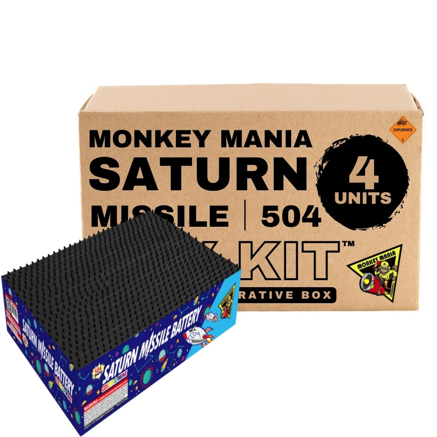 Monkey Mania Saturn Missile｜504 Shot Saturn Missile