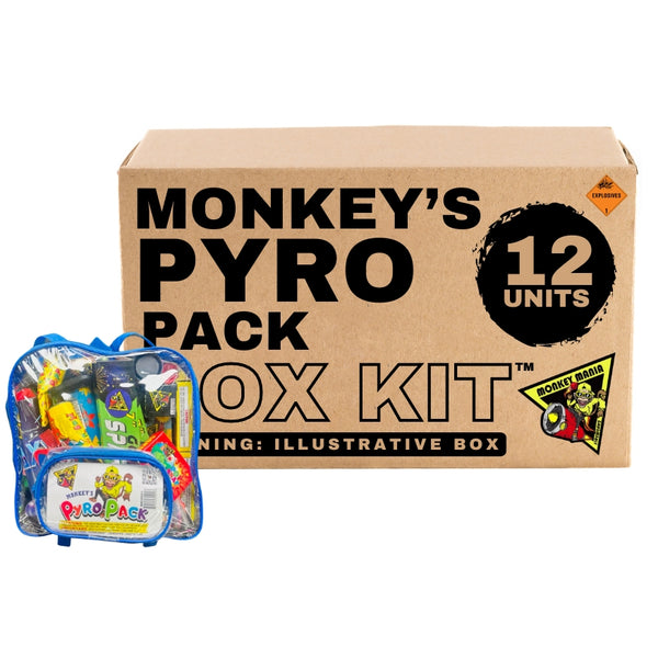 Monkey's Pyro Pack | Safe & Sane Ground Variety Assortment