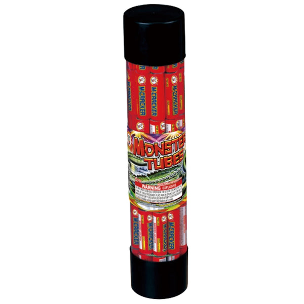 Monster Tubes | 60 Shot Single Cracker Noisemaker