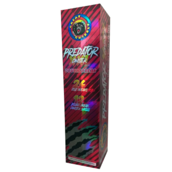 Predator XXL Double Break 6" | 48 Break Artillery Shell