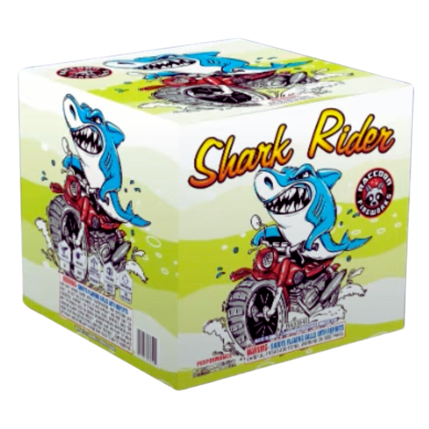 Shark Attack-Assorted Case | 43 Shot Aerial Repeater - Shark Waves - Jawsome - Shark Rider - Shark Tale