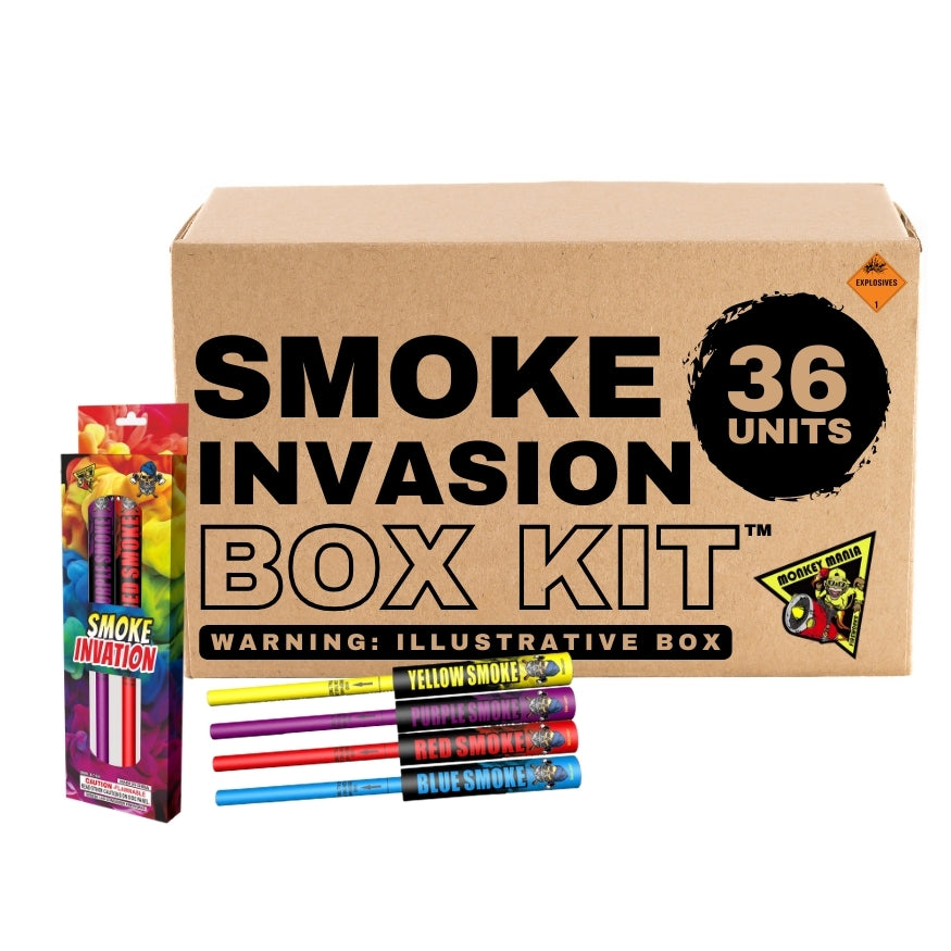 Smoke Invasion | Four Color Assorted Smoke Gadget
