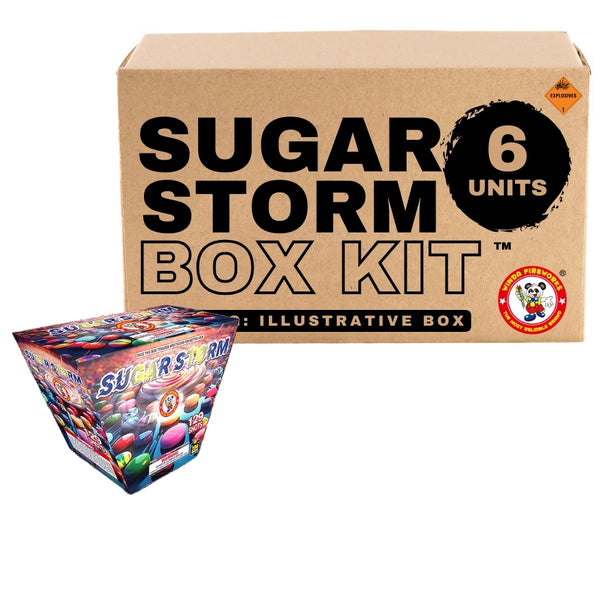 Sugar Storm | 129 Shot Aerial Repeater