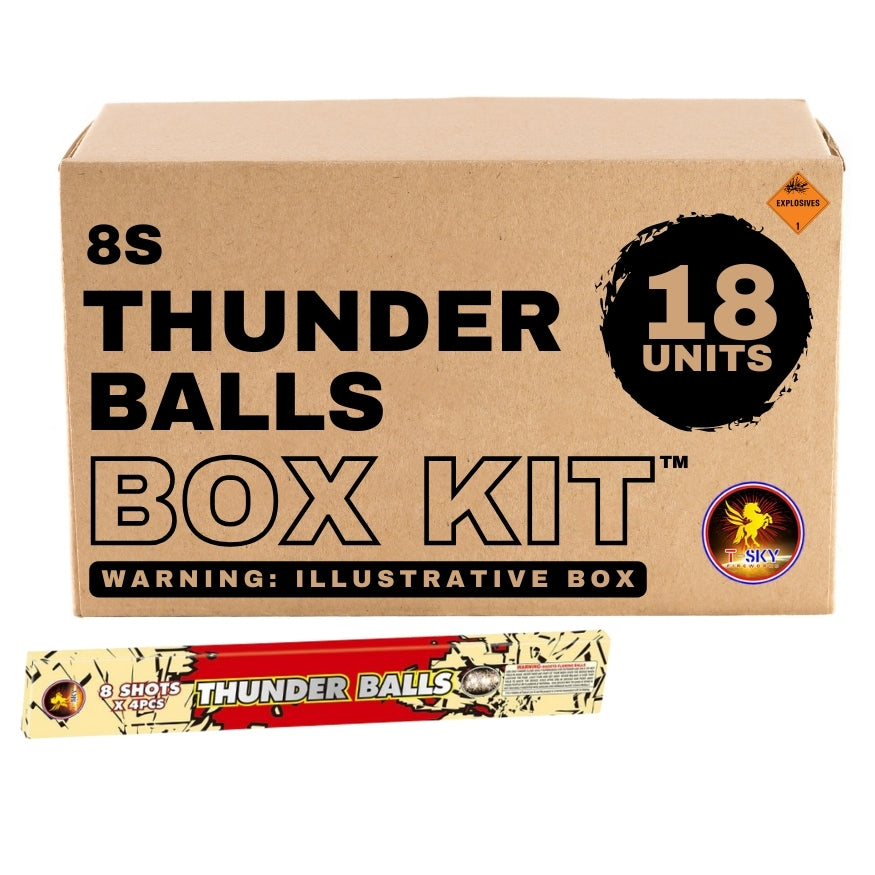Thunder Balls | 8 Shot Barrage Candle