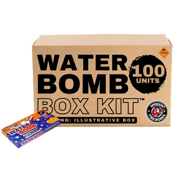 Water Bomb Crackers | 100 Shot Single Cracker Noisemaker