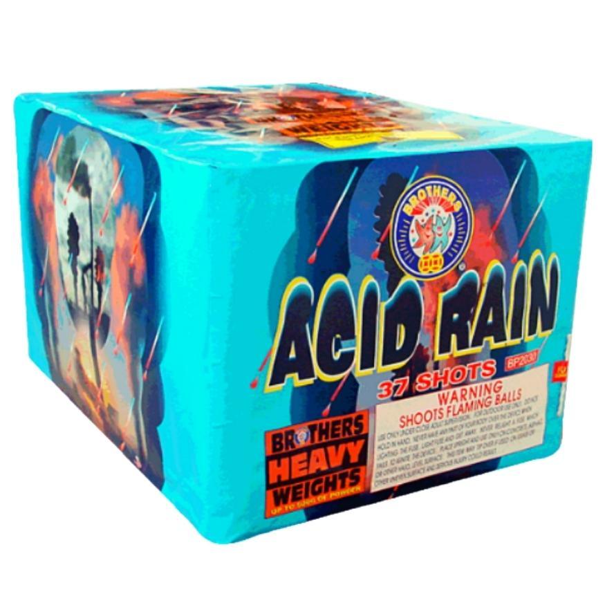 Acid Rain | 37 Shot Aerial Repeater by Brothers Pyrotechnics -Shop Online for X-tra Large Cake™ at Elite Fireworks!