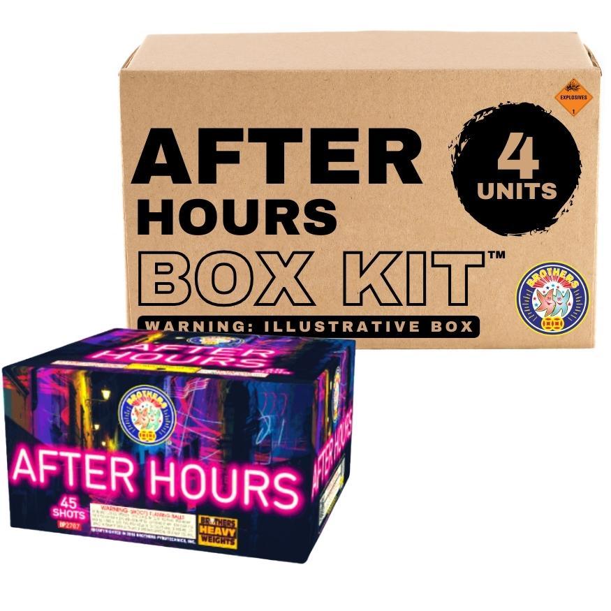 After Hours | 45 Shot Aerial Repeater by Brothers Pyrotechnics -Shop Online for X-tra Large Cake™ at Elite Fireworks!