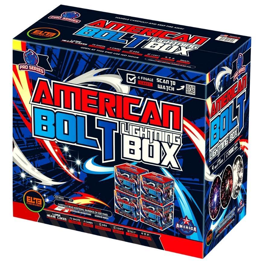 American Bolt™ | 16 Shot Aerial Repeater by American Pro Series® -Shop Online for Large Cake at Elite Fireworks!