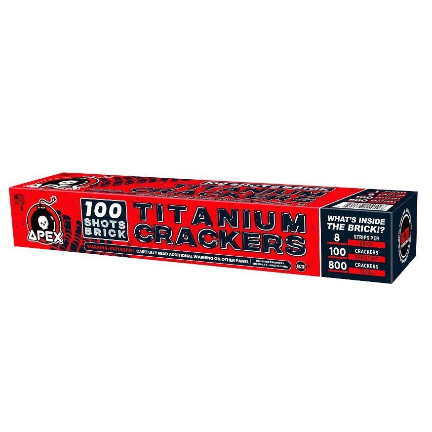 Apex Titanium Crackers™ | 100 Shot Noisemaker by Apex by Elite!™ -Shop Online for Standard Titanium Cracker at Elite Fireworks!