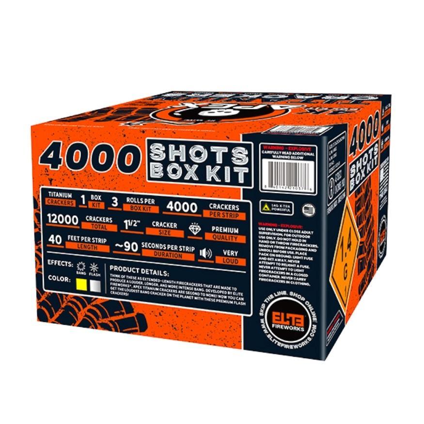 Apex Titanium Crackers™ | 4000 Shot Noisemaker by Apex by Elite!™ -Shop Online for X-tra Large Titanium Cracker™ at Elite Fireworks!