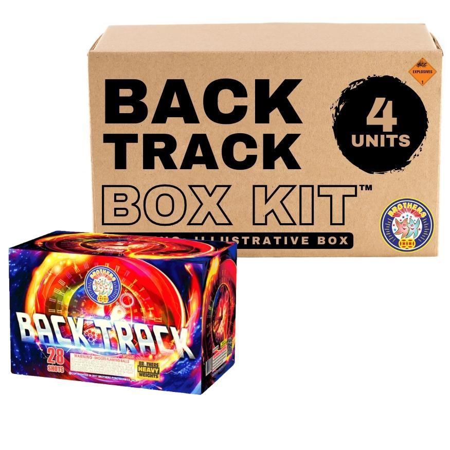 Back Track | 28 Shot Aerial Repeater by Brothers Pyrotechnics -Shop Online for X-tra Large Cake™ at Elite Fireworks!