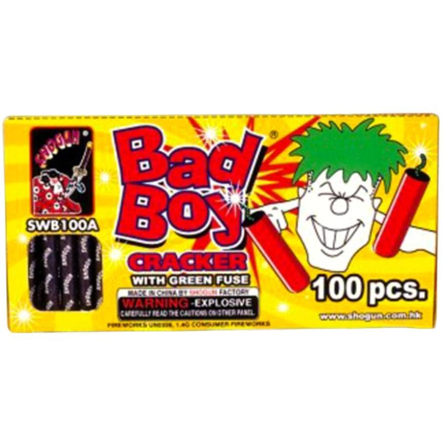 Bad Boy | 100 Shot Single Cracker Noisemaker by Shogun Fireworks -Shop Online for Standard Cracker Select™ at Elite Fireworks!