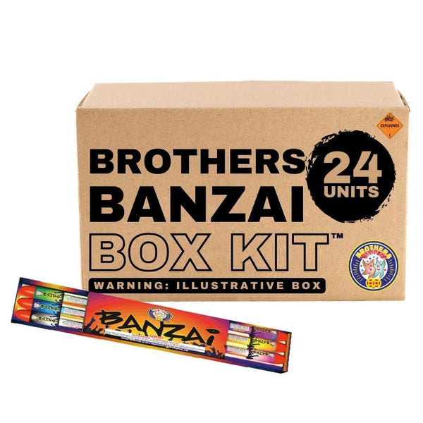 Banzai | 30.8" Rocket Projectile by Brothers Pyrotechnics -Shop Online for Large Rocket at Elite Fireworks!