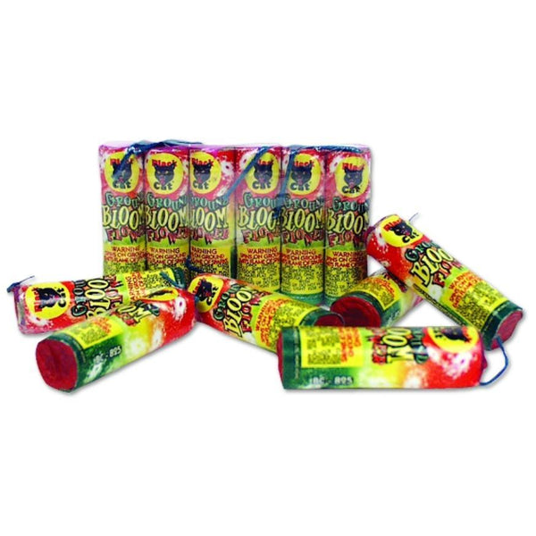 BC Ground Bloom Flower | Rapid Ground Spinner by Black Cat Fireworks -Shop Online for Standard Spinner at Elite Fireworks!