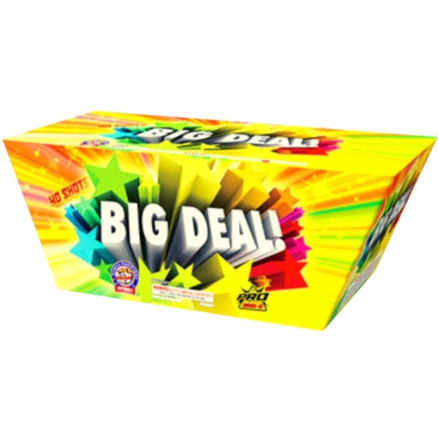 Big Deal | 40 Shot Aerial Repeater by Pitbull Fireworks -Shop Online for X-tra Large Cake™ at Elite Fireworks!