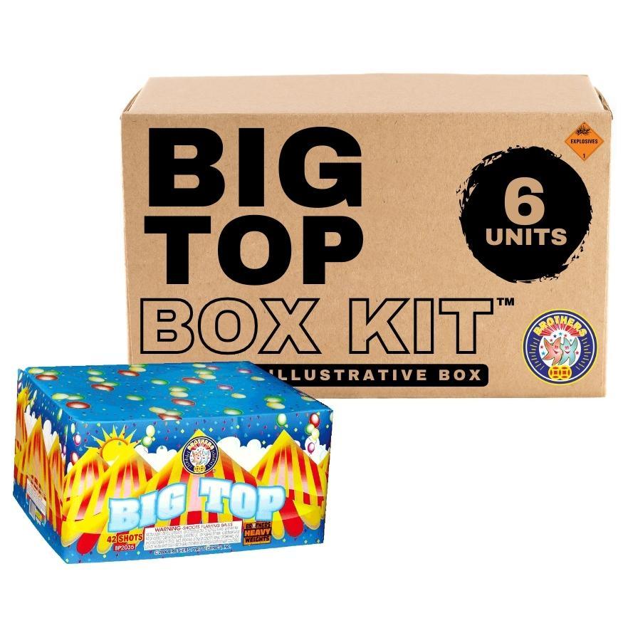 Big Top | 42 Shot Aerial Repeater by Brothers Pyrotechnics -Shop Online for X-tra Large Cake™ at Elite Fireworks!