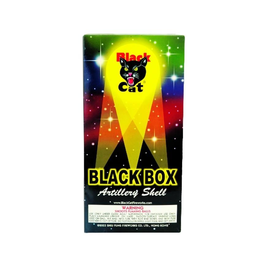 Black Cat Black Box | 6 Break Artillery Shell by Black Cat Fireworks -Shop Online for Standard Ball Kit™ at Elite Fireworks!