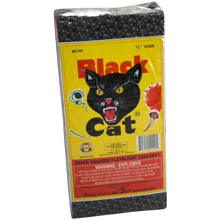 Black Cat Flash Crackers | 200 Shot Noisemaker by Black Cat Fireworks -Shop Online for Standard Flash Cracker at Elite Fireworks!