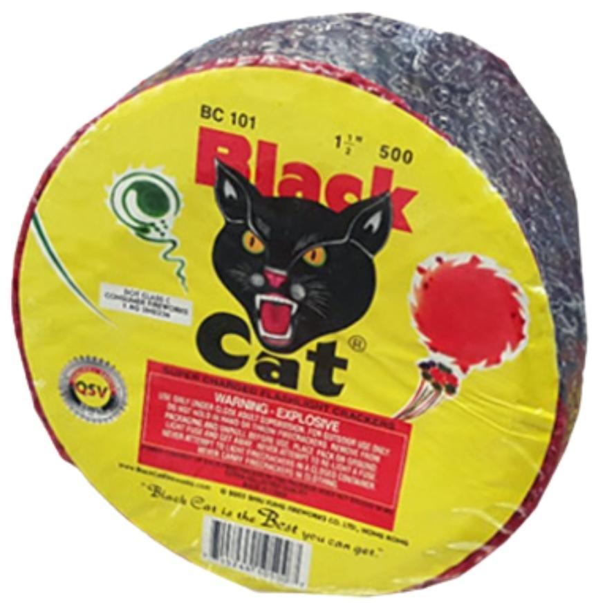Black Cat Flash Crackers | 500 Shot Noisemaker by Black Cat Fireworks -Shop Online for Standard Flash Cracker at Elite Fireworks!