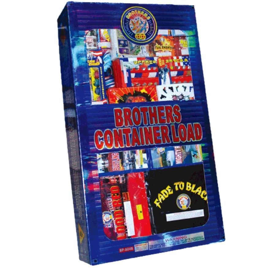 Brothers Container Load | Aerial & Ground Mix Variety Assortment by Brothers Pyrotechnics -Shop Online for XX-tra Large Select Kit™ at Elite Fireworks!