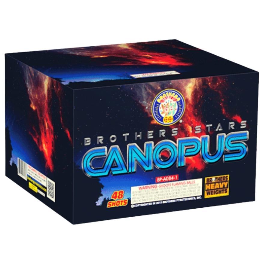 Brothers Stars | 192 Shot Box Kit™ - Canopus - Capella - Centauri - Vega by Brothers Pyrotechnics -Shop Online for X-tra Large Cake™ at Elite Fireworks!