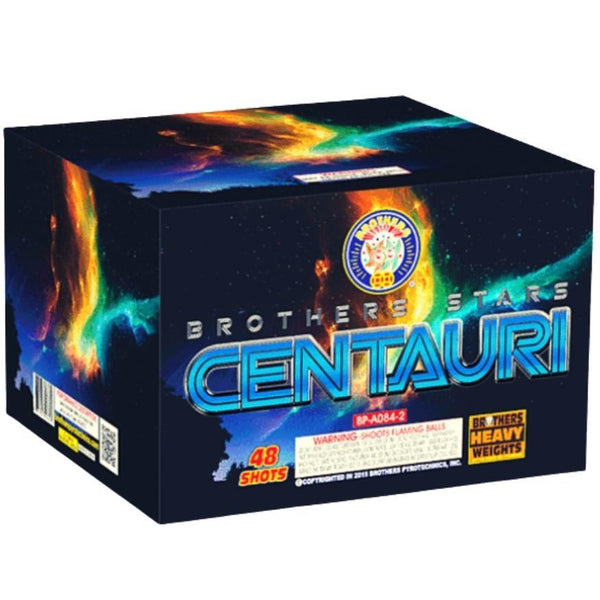 Brothers Stars | 192 Shot Box Kit™ - Canopus - Capella - Centauri - Vega by Brothers Pyrotechnics -Shop Online for X-tra Large Cake™ at Elite Fireworks!