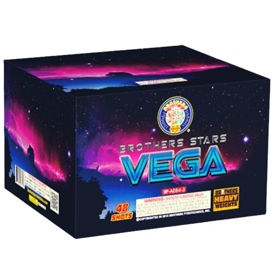 Brothers Stars | 192 Shot Box Kit™ - Canopus - Capella - Centauri - Vega by Brothers Pyrotechnics -Shop Online for X-tra Large Cake™ at Elite Fireworks!