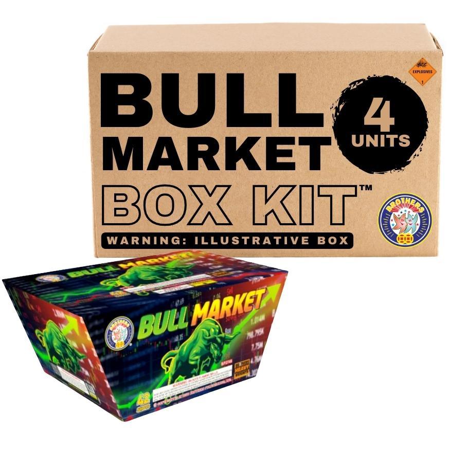 Bull Market | 42 Shot Aerial Repeater by Brothers Pyrotechnics -Shop Online for X-tra Large Cake™ at Elite Fireworks!