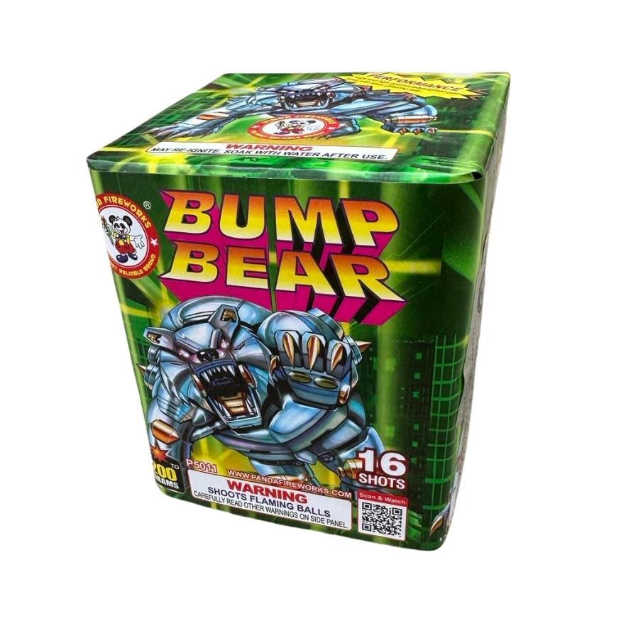 Bump Bear | 16 Shot Aerial Repeater by Winda Fireworks -Shop Online for Standard Cake at Elite Fireworks!