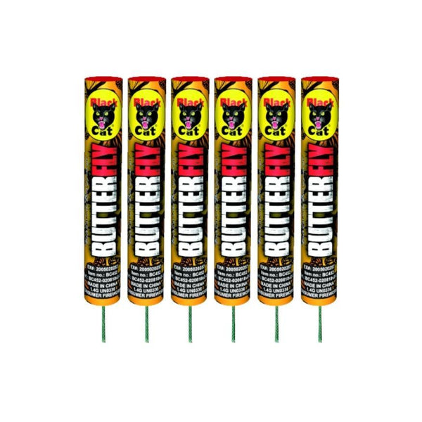 Butterfly Rocket | 16" Rocket Projectile by Black Cat Fireworks -Shop Online for Standard Rocket at Elite Fireworks!