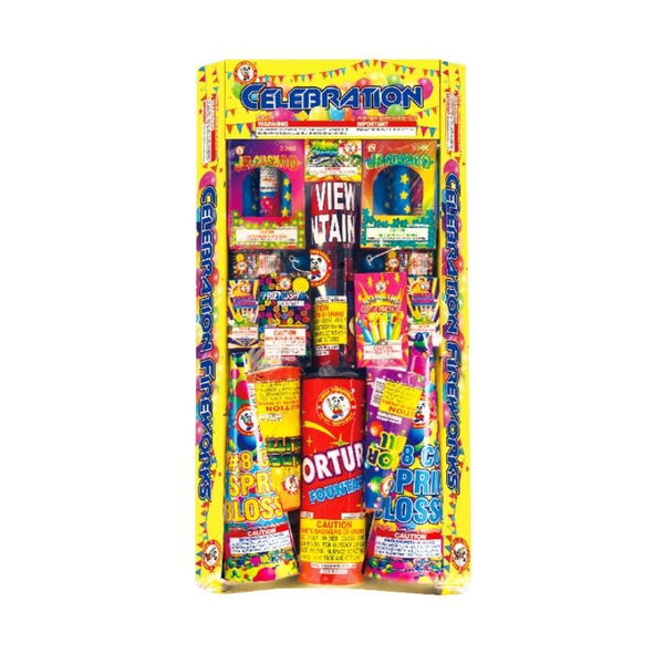 Celebration | Safe & Sane Ground Variety Assortment by Winda Fireworks -Shop Online for Standard Select Kit™ at Elite Fireworks!