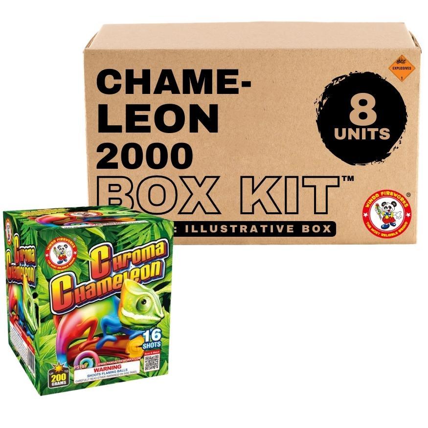 Chameleon 2000 | 16 Shot Aerial Repeater by Winda Fireworks -Shop Online for Standard Cake at Elite Fireworks!
